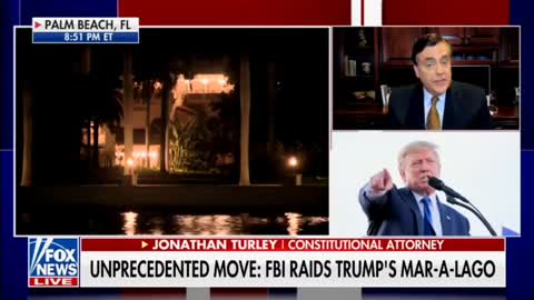 Jonathan Turley: AG Garland Almost Certainly Signed Off On FBI Trump Raid