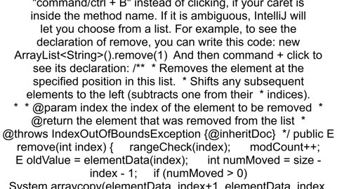 How to see default Java class implementations in IntelliJIDEA