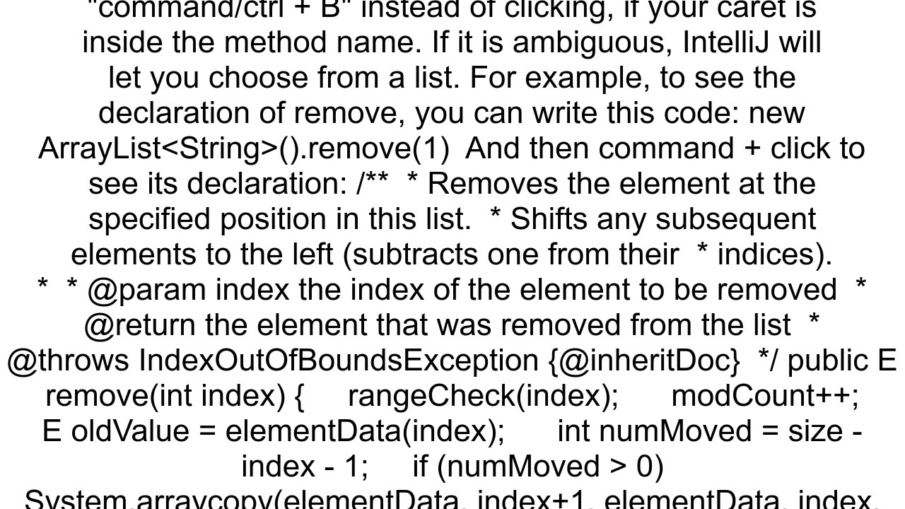 How to see default Java class implementations in IntelliJIDEA