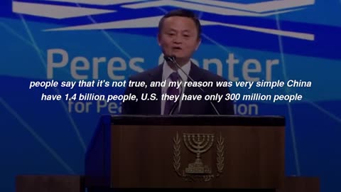 English speech of Jack ma,s wonderful speech