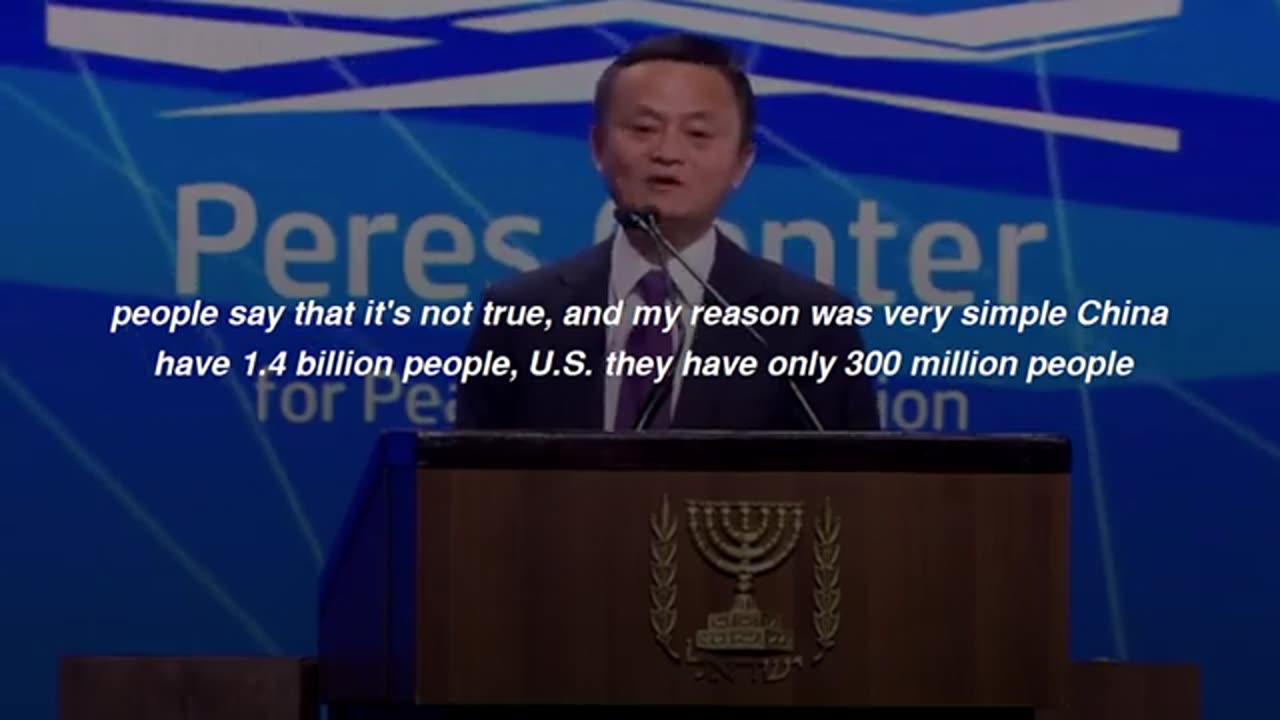 English speech of Jack ma,s wonderful speech
