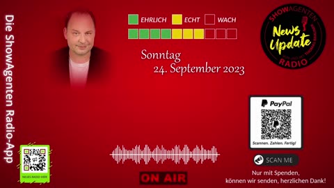 NEWS UPDATE, vom 24. September 2023 - Alle Meldungen des Tages im Überblick