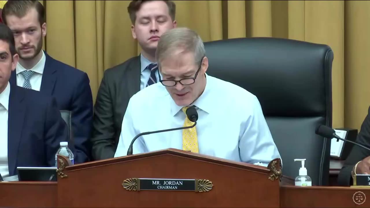 Chairman Jordan's Opening Statement at the Hearing on the Weaponization of the Federal Government