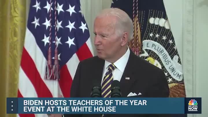 Biden STUNS parents with comments about "our children" to teachers