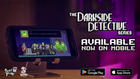 The Darkside Detective - Official Mobile Launch Trailer