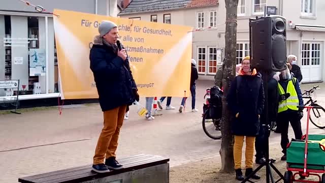 Gütersloh 07.03.21 Spaziergang. Gruß aus Lippstadt und Maßnahmen der Regierung.