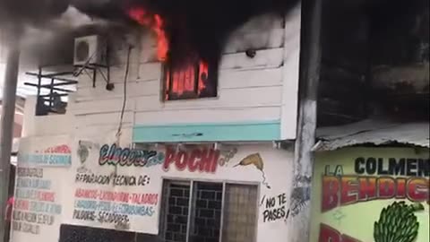 INCENDIO MERCADO MAGANGUÉ.