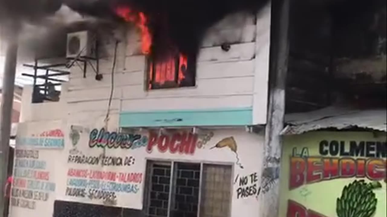 INCENDIO MERCADO MAGANGUÉ.