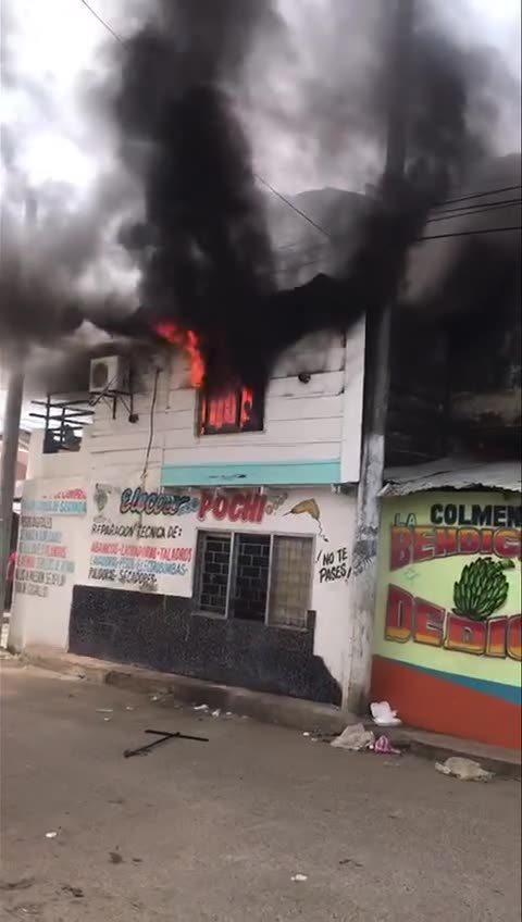INCENDIO MERCADO MAGANGUÉ.