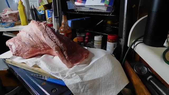 Trimming Brisket Cont