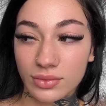 Bhad Bhabie gets her lashes done for the first time since giving birth