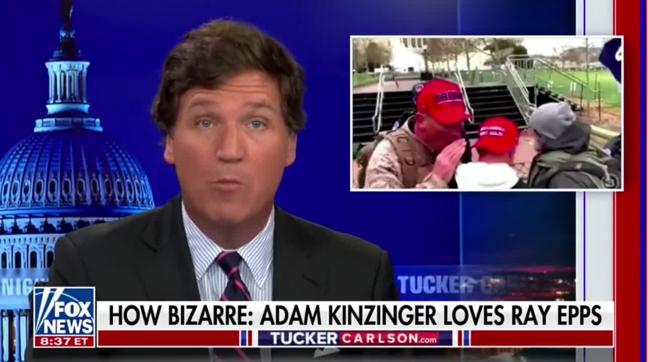 Tucker Carlson Calls Out Adam Kinzinger For His Bizarre Statements On Ray Epps