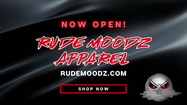 Rude Moodz Apparel Now Open!