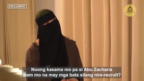 𝐄𝐗𝐂𝐋𝐔𝐒𝐈𝐕𝐄 | Panayam sa Asawa ng ISIS Leader na si Abu Zacharia.