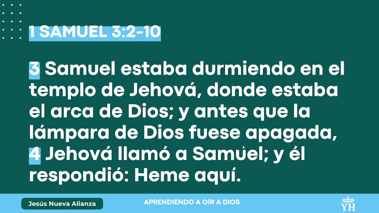 👂🏻 Aprendiendo a oír a Dios | 1 Samuel 3:2-10