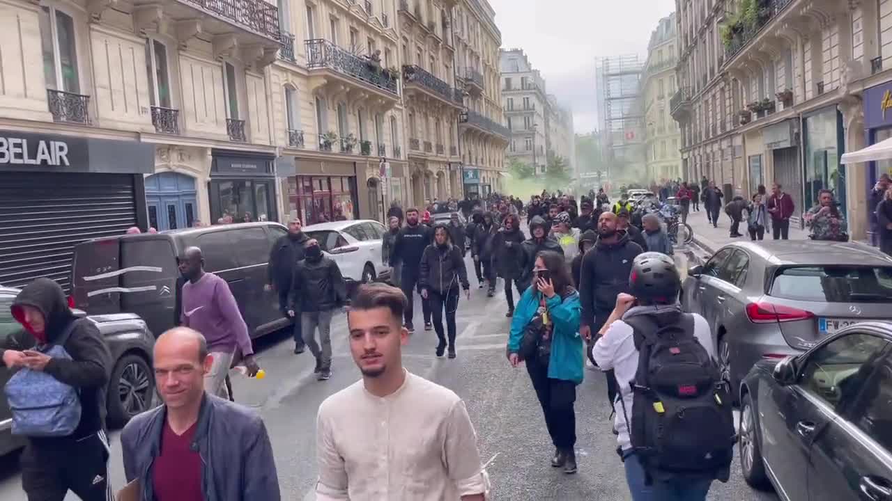 Paris: anti-Macron protests (Sept. 10, 2022)