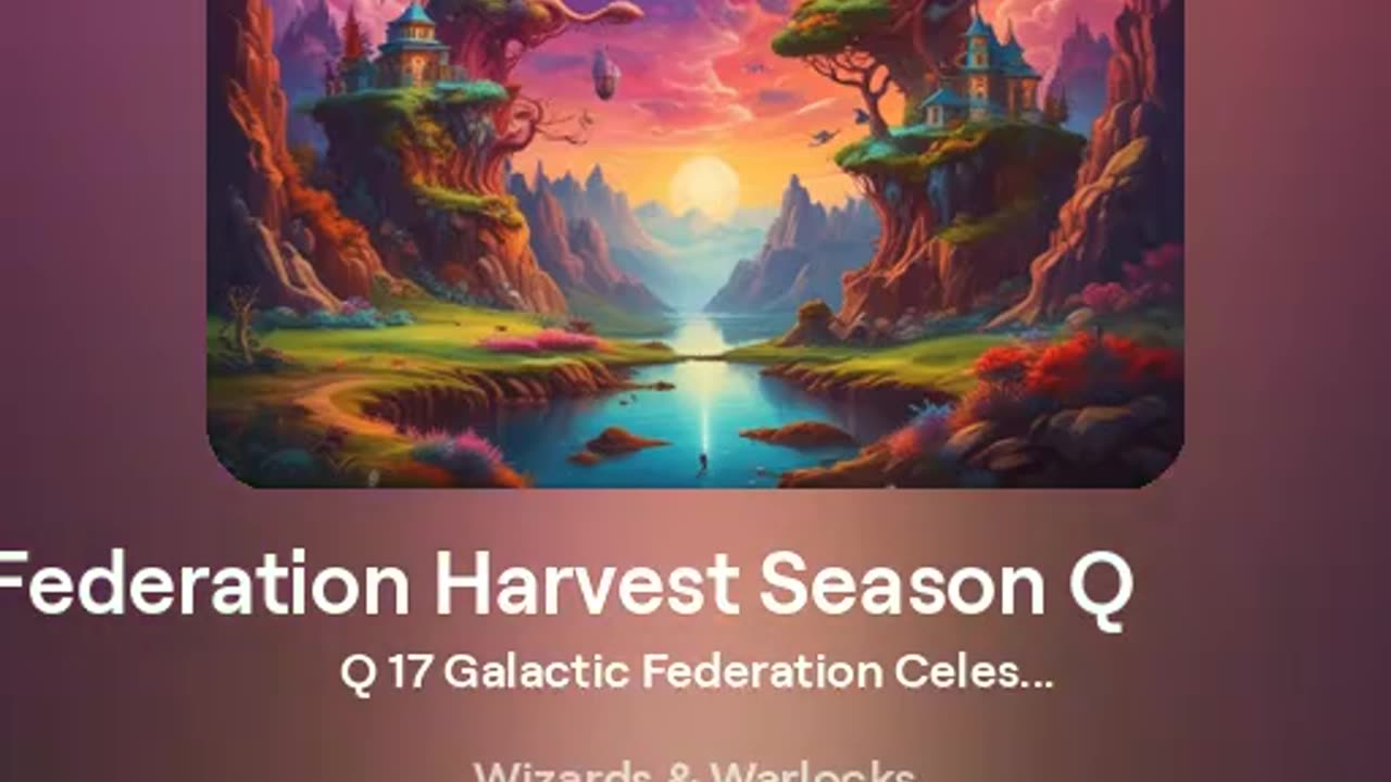 Q 17 Galactic Federation Harvest Season Q_Indigo skies Again