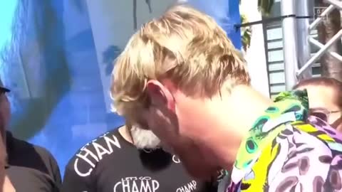 Logan Paul was asked about the boxing event and this is what he said..