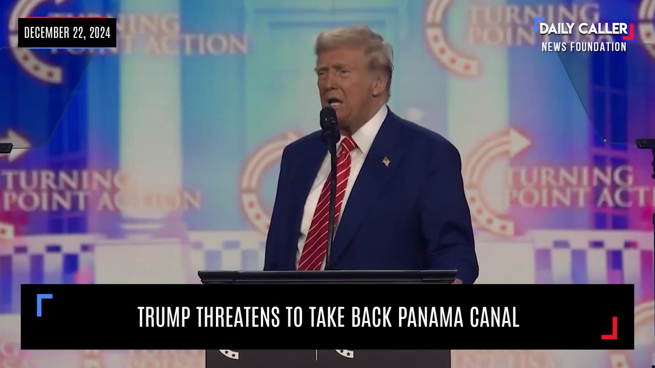 Trump Threatens To Take Back Panama Canal