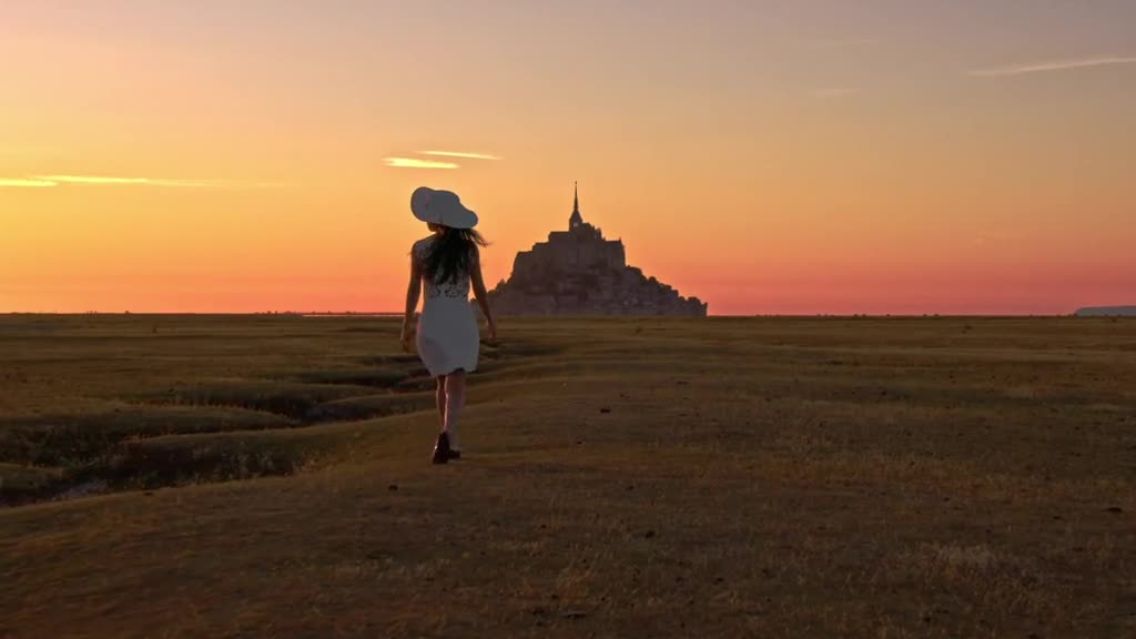 The most fantastic fairy tale castle in the world, Mont Saint-Michel in France