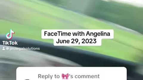 Facetime with Angelina