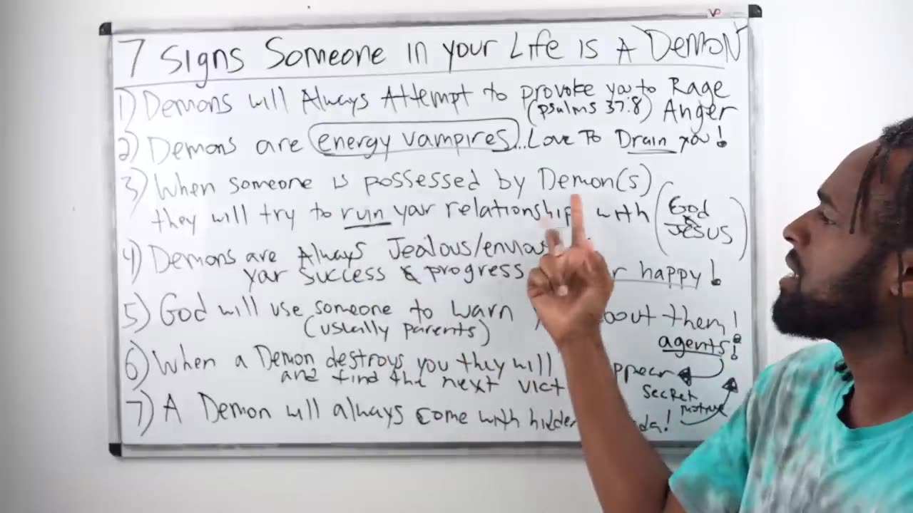 HCNN -🕊 7 Signs Someone In Your Life Is A Demon.