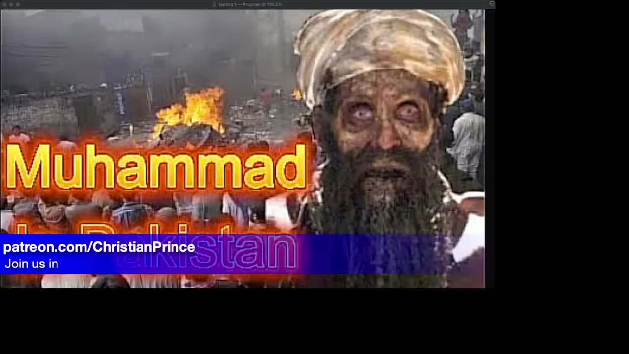 Prophet Muhammad police upon him in Pakistan!