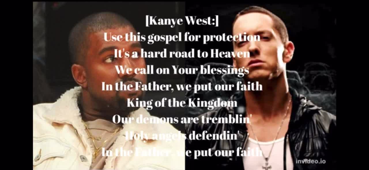 EMINEM "USE THIS GOSPEL" remix KANYE