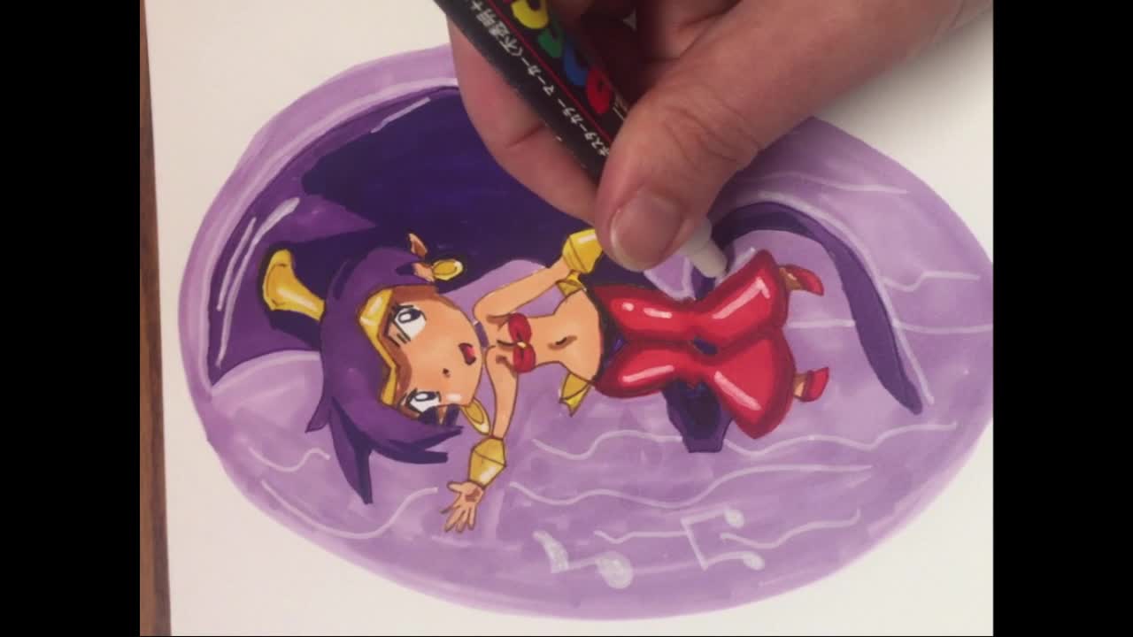 Speed Draw: Shantae