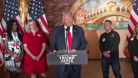 Trump Trashes Kamala's Absurd DNC Speech