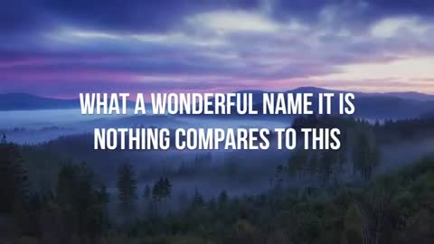 What A Beautiful Name - Hillsong Worship - Lyric Video