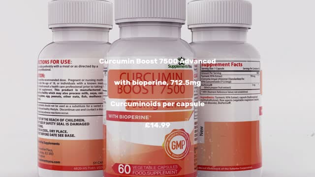 Curcumin Boost Advanced with bioperine | by Supplements You