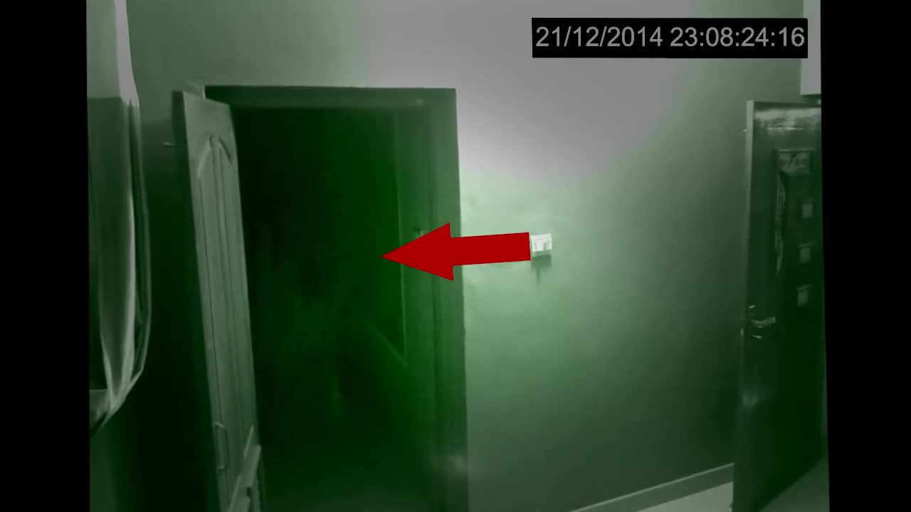 Ghost Caught on CCTV From A Haunted House