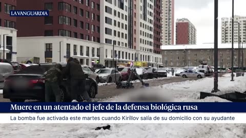 Muere el jefe de defensa biológica rusa en un atentado con una bomba montada a un patinete eléctrico