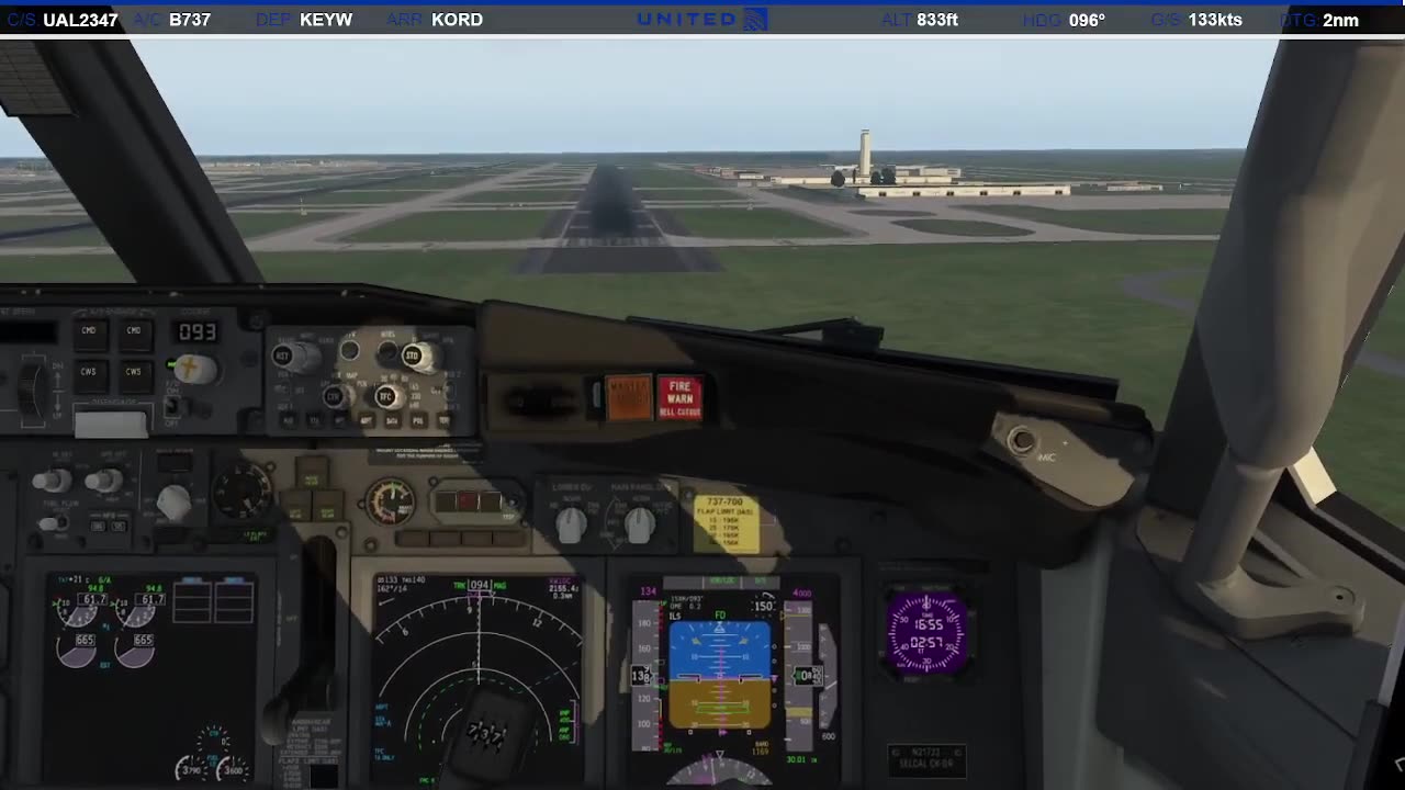 Landing in Chicago (KORD)