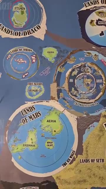 FLAT EARTH MAP