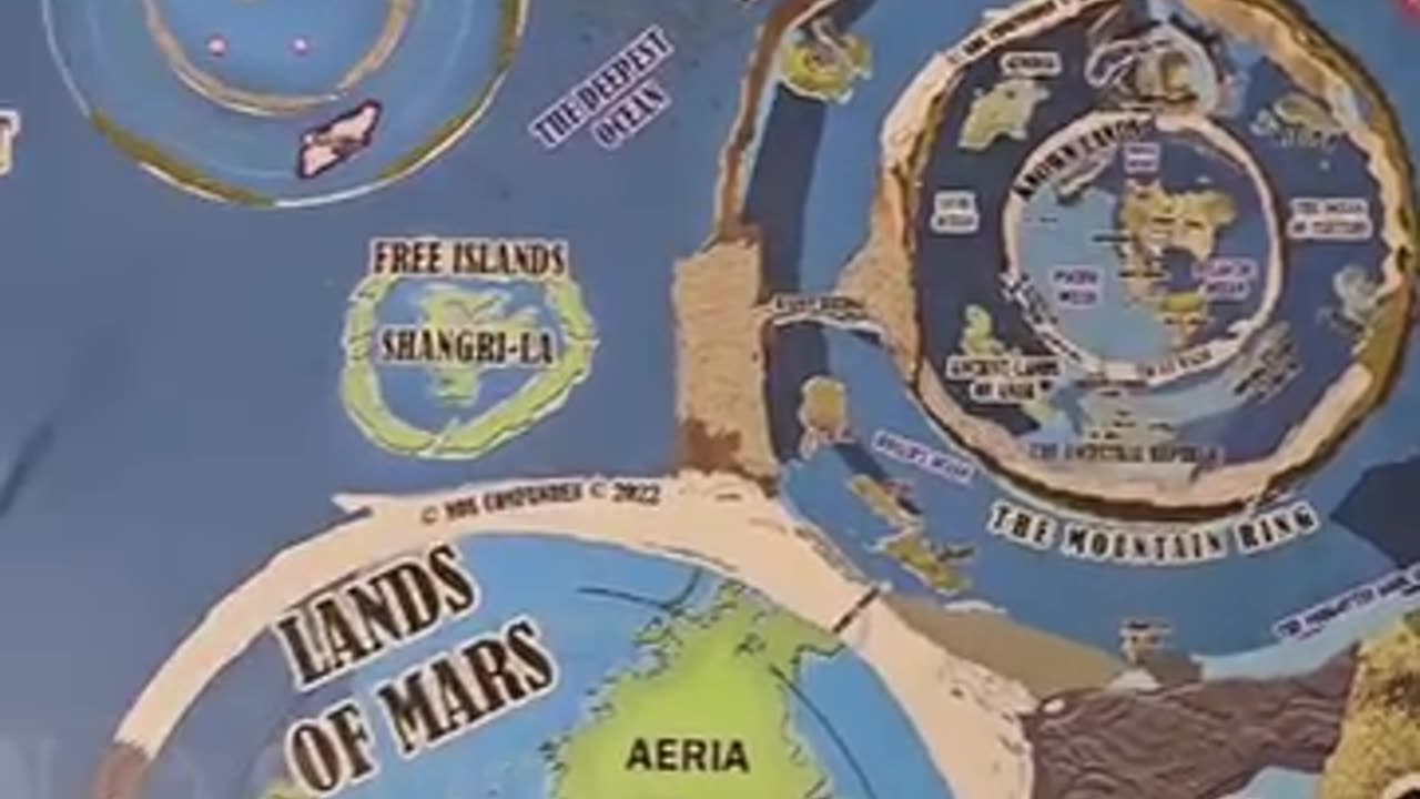 FLAT EARTH MAP