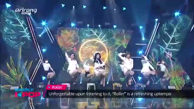 Korean K-pop Rollin Dance