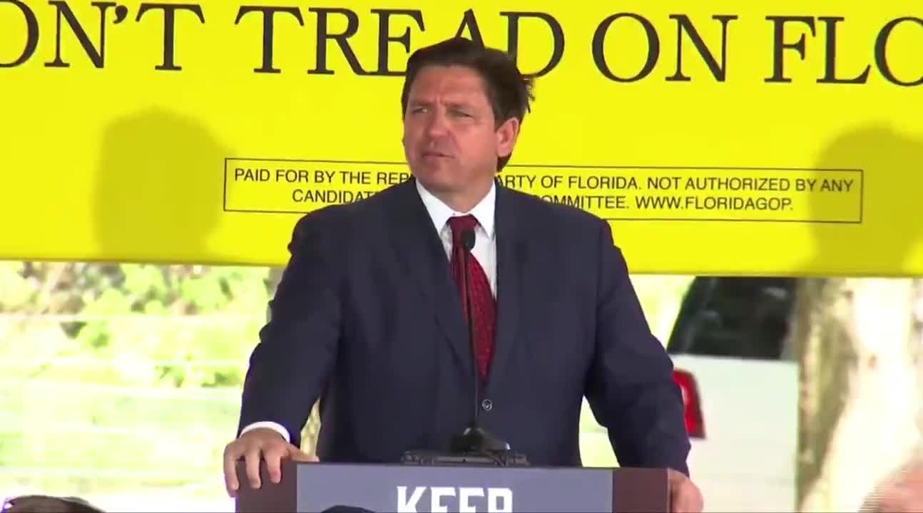 DeSantis: “Someone needs to grab that little elf & chuck him across the Potomac”