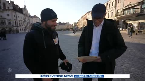 Chance encounter reconnects family who evacuated Ukraine