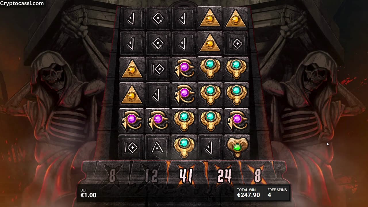 Hand of Anubis Massive Bonus Win