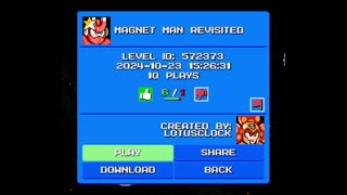 Mega Man Maker Level Highlight: "Magnet Man Revisited" by LotusClock