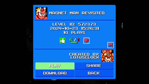 Mega Man Maker Level Highlight: "Magnet Man Revisited" by LotusClock