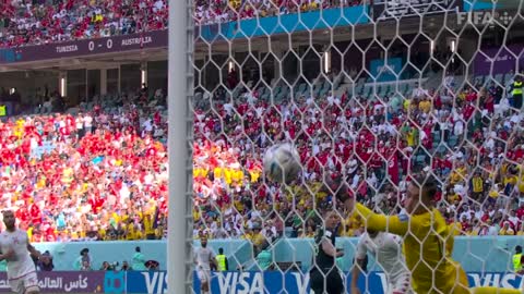 Magic header from Duke! | Tunisia v Australia | FIFA World Cup Qatar 2022