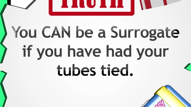 Surrogacy Myth Crusher #5 "You cannot be a Surrogate if you have had a tubal ligation."