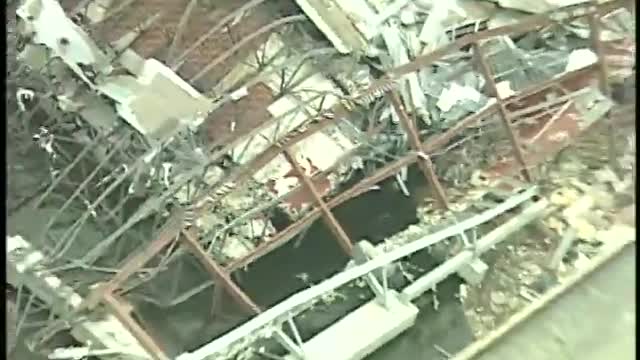 August 29, 2005 Helicopter View of Damage- Day After Hurricane Katrina Biloxi, Pascagoula MS