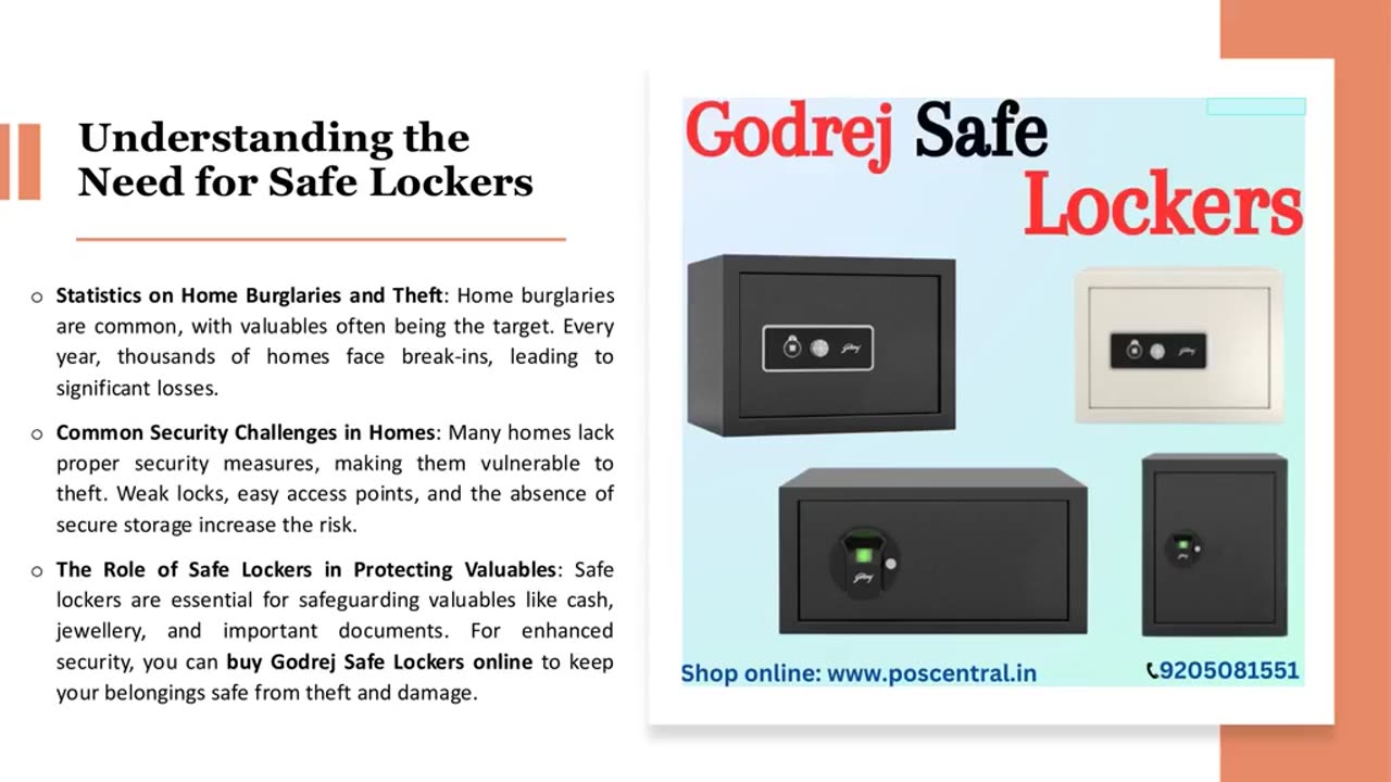 Why Choose Godrej Safe Lockers for Your Home Security?