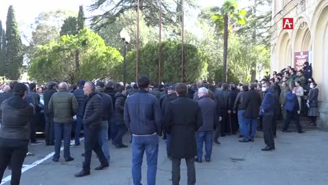 Митинг оппозиции в Абхазии - 02.03.2021