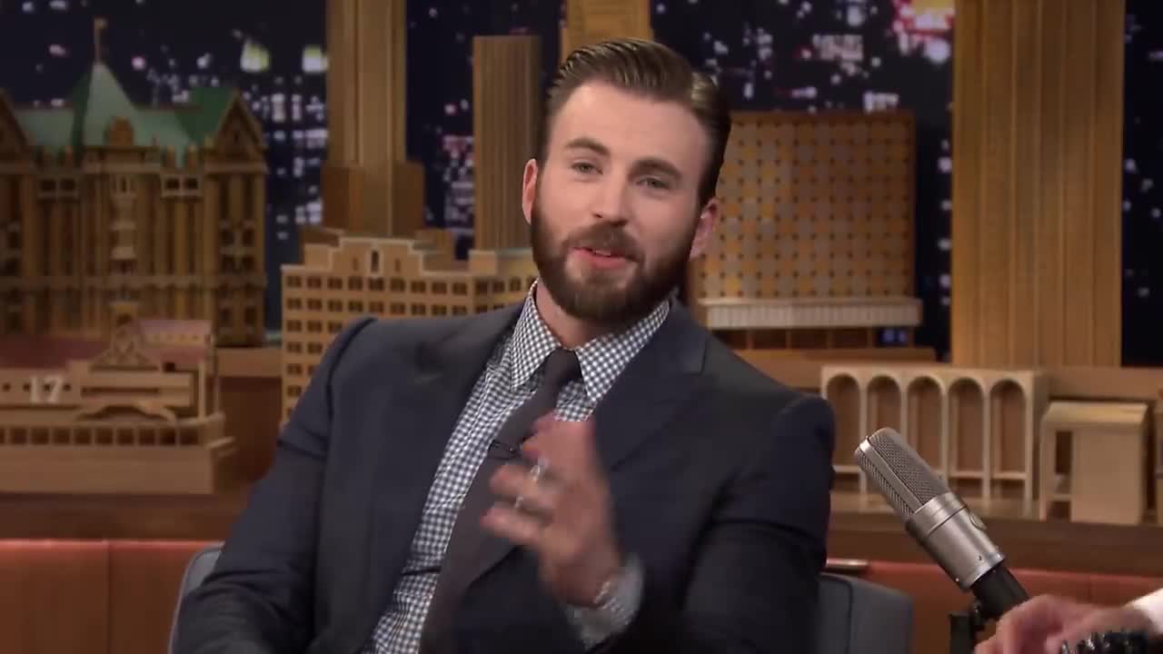 Chris Evans aka captain America talks about his neighbour