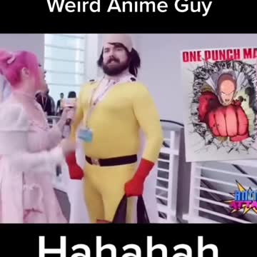 Weird anime guy 🤣